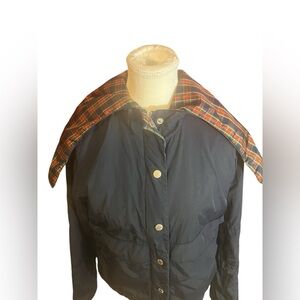 Vintage Tommy Hilfiger bomber  90s prep heavy hardware lots of Tommy branding S